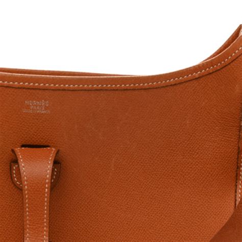 hermes epsom evelyne pm does it have a lining|hermes evelyne bag review.